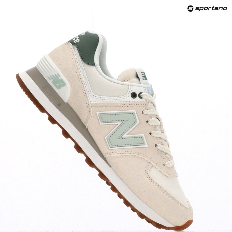 Schuhe Damen New Balance 574's V2 sea salt WL574CGR 9