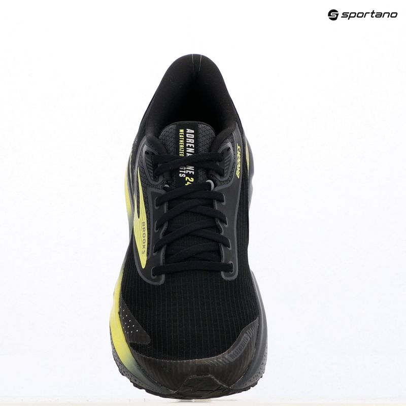 Laufschuhe Herren Brooks Adrenaline GTS 24 Weatherized black/ebony/new yellow 15