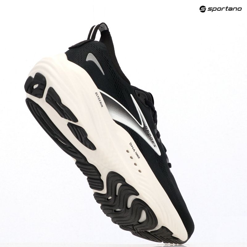 Laufschuhe Herren Brooks Glycerin 22 black/grey/white 15