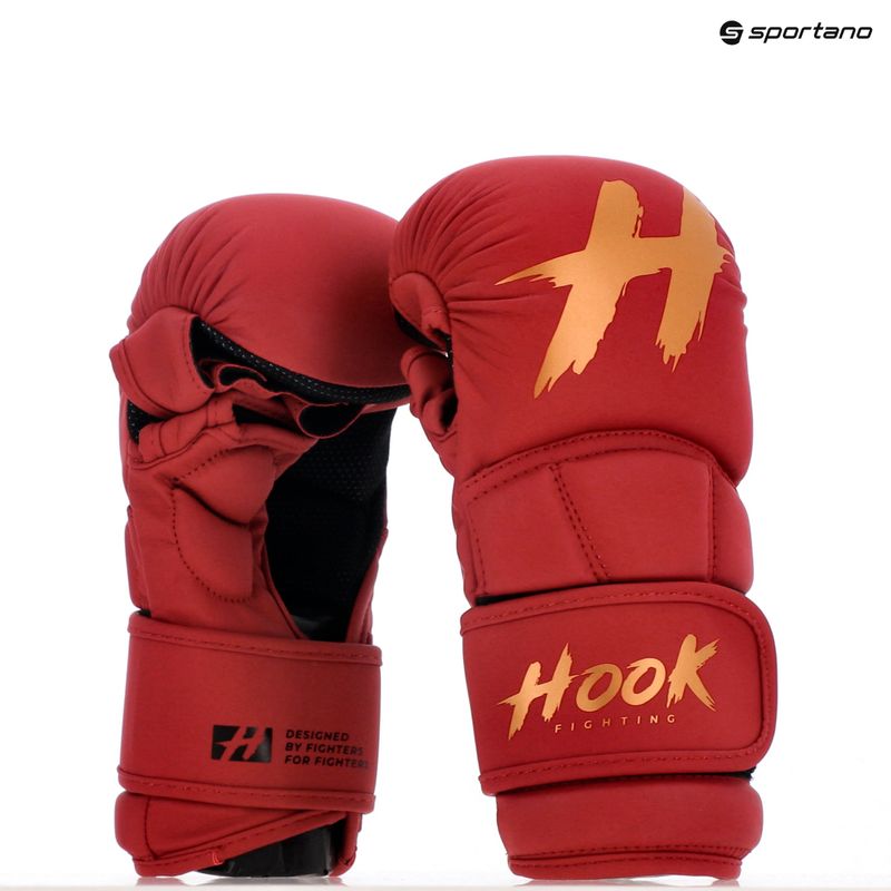 MMA HOOK FIGHTING Sparringshandschuhe TX0-B4M0016 rot 10