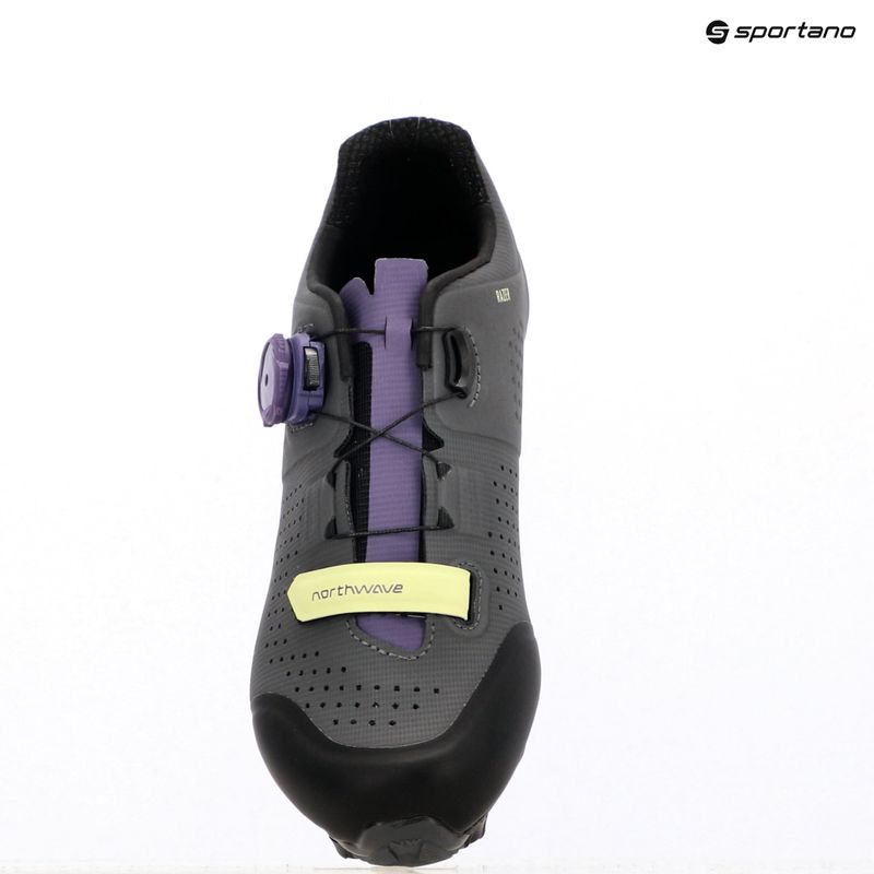 Damen MTB-Radschuhe Northwave Razer dunkelgrau/dunkellila 17