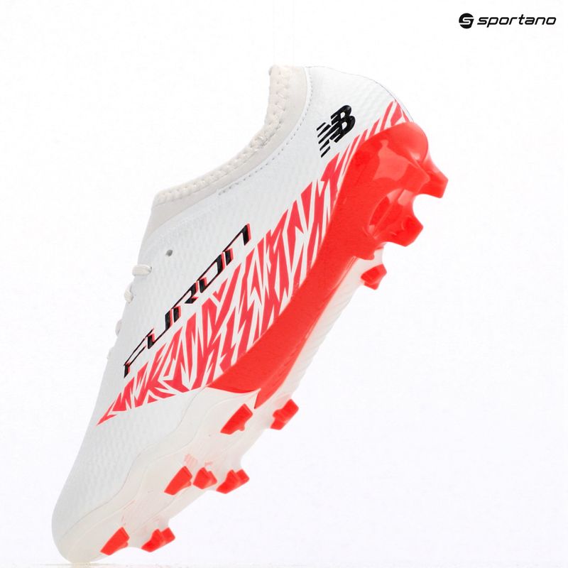 Kinder Fußballschuhe New Balance Furon Team V8 Jr FG weiß 15