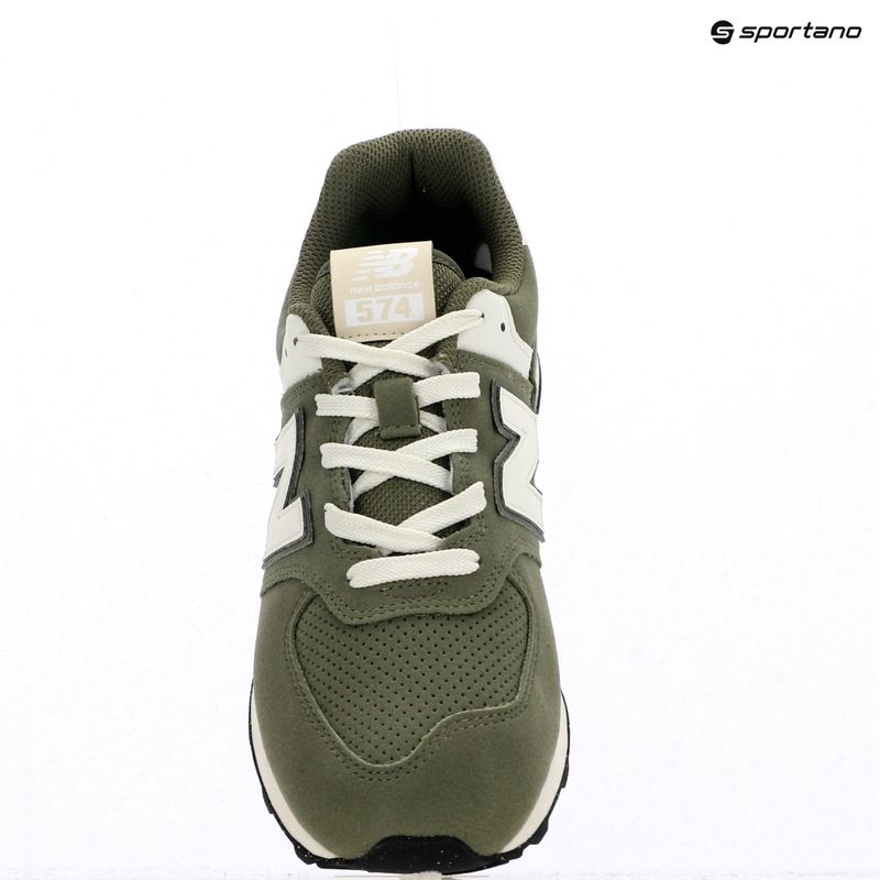 Schuhe New Balance 574's V1 dark olivine 9