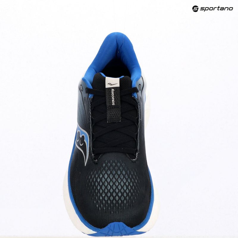 Herren Laufschuhe Saucony Ride 18 schwarz / skydiver 15