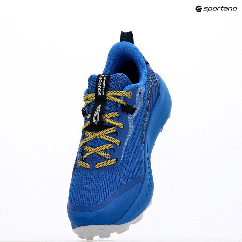Herren Laufschuhe Saucony Peregine 15 skydiver / picle 9