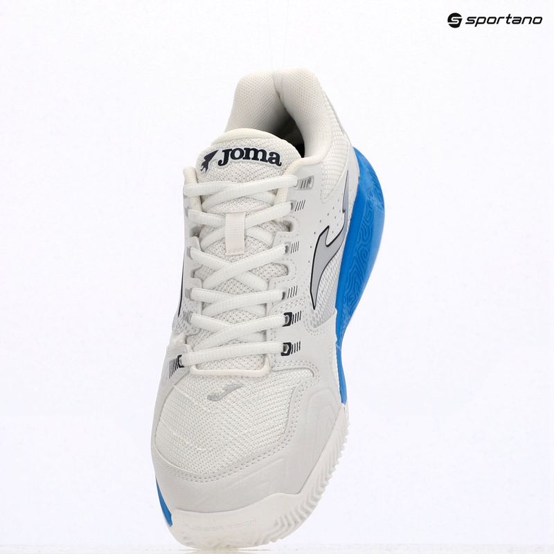 Tennisschuhe Herren Joma Master 1000 C white/ royal blue 10