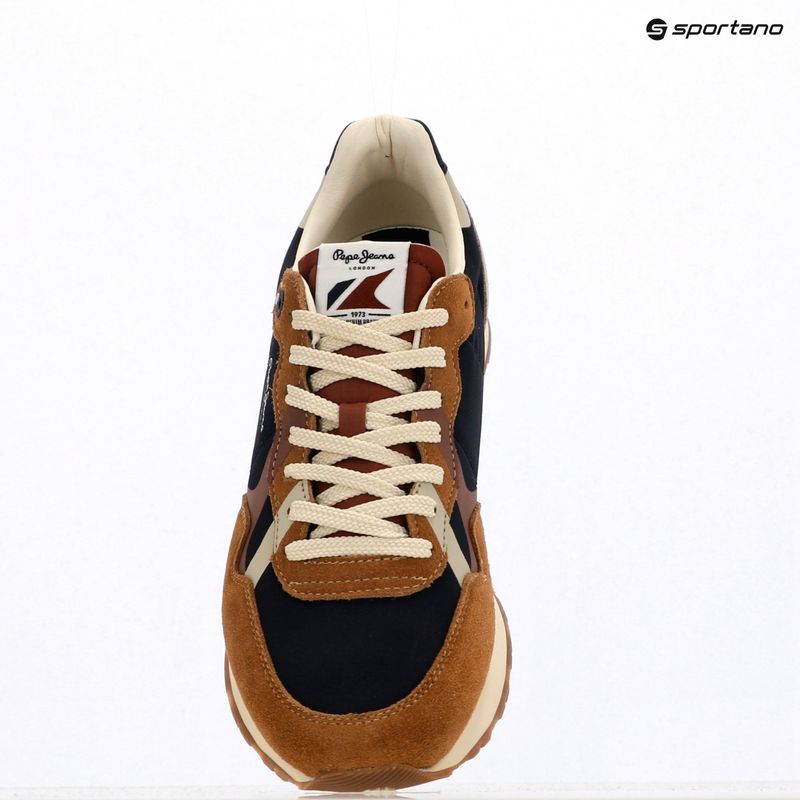 Herrenschuhe Pepe Jeans Brit Cover cognac brown 11