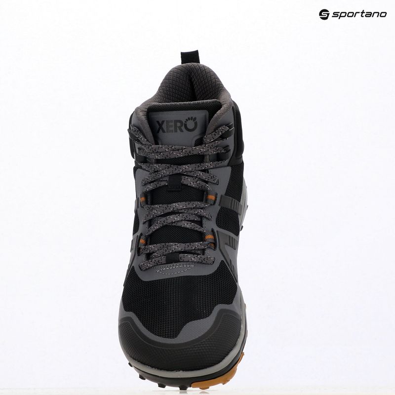 Herren Barfußschuhe Xero Shoes Scrambler Mid II asphalt/ schwarz 9