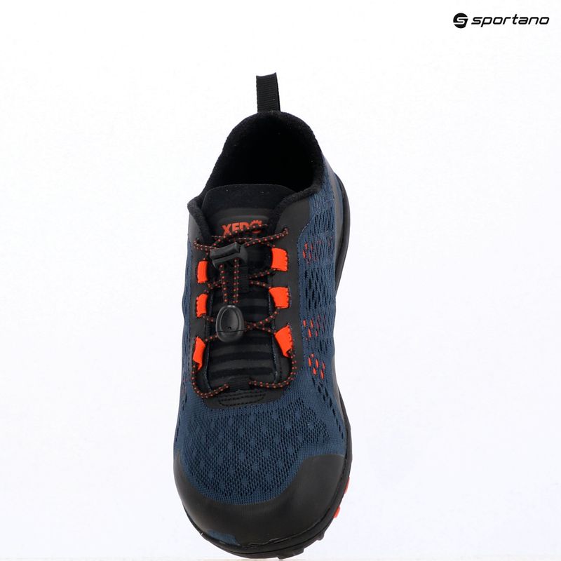 Berefoot Herren Xero Shes Aqua X Sport moonlit/blau/orange Schuhe 9