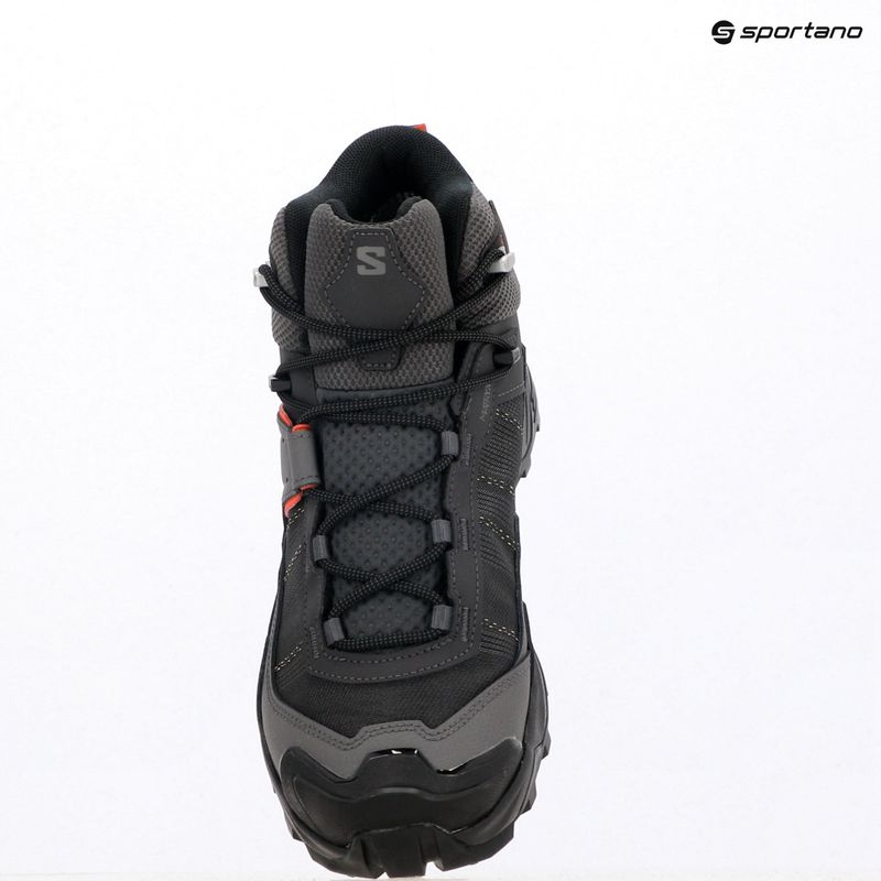 Herren-Trekkingstiefel Salomon X Ultra 5 MID GTX asphalt / castlerock / burnt ochre 11