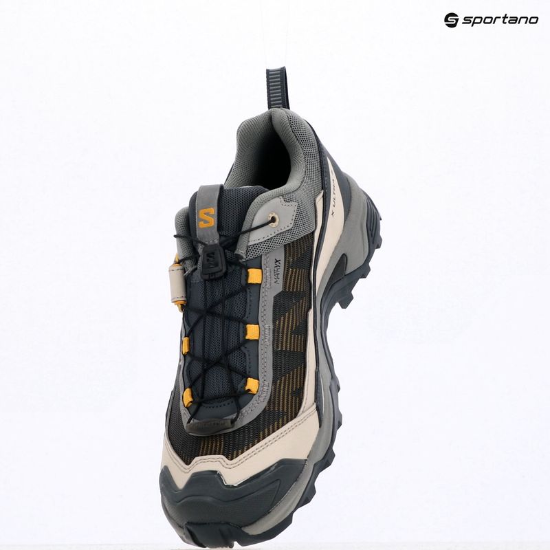 Herren-Trekking-Schuhe Salomon X Ultra 5 Denkmal / turbul / würzigen Senf 11