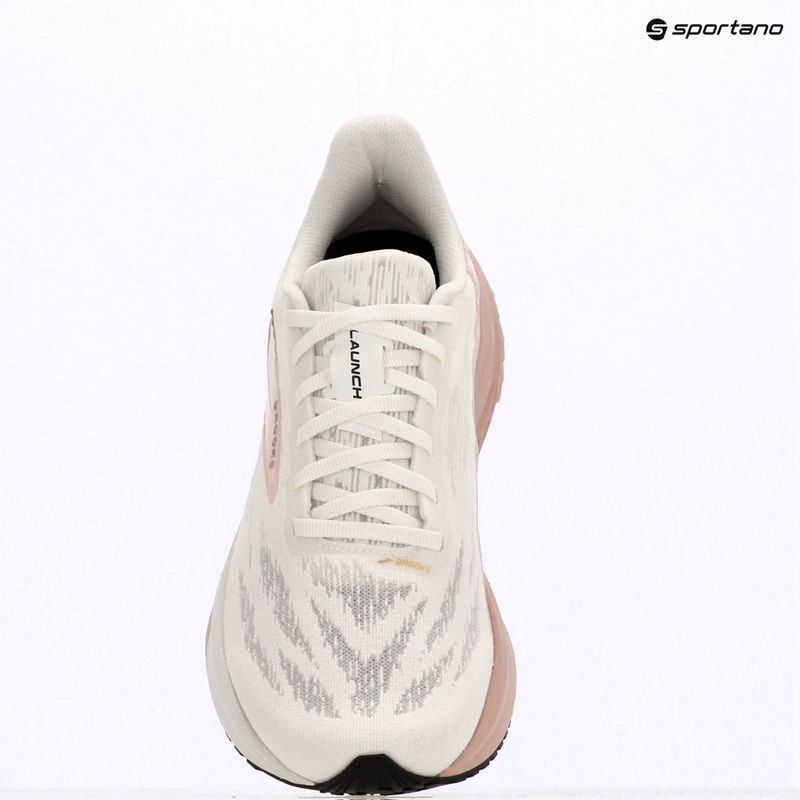 Laufschuhe Damen Brooks Launch 11 white/gold/pink 9