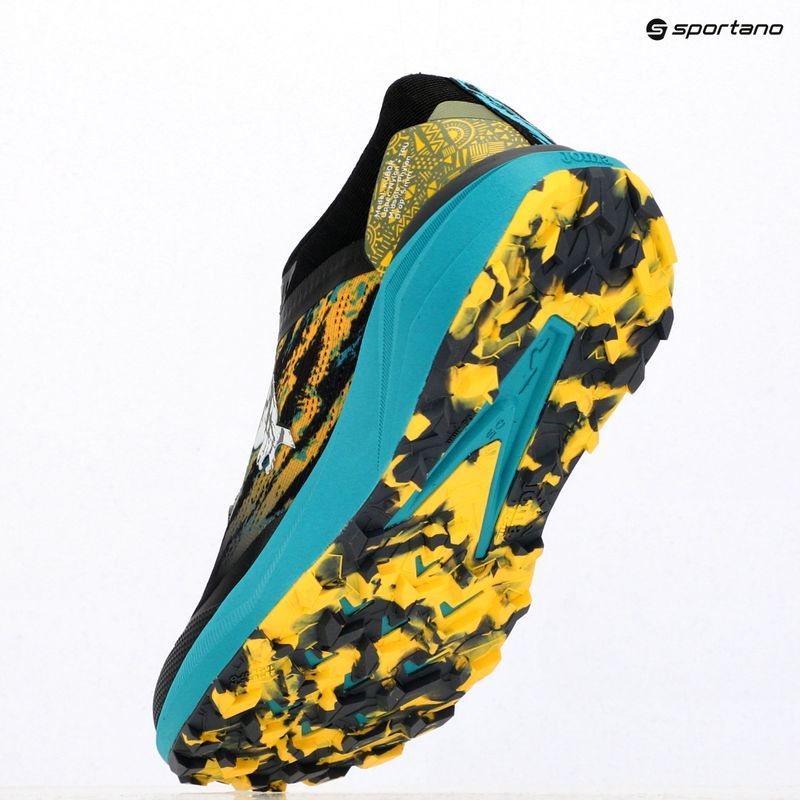 Herren Joma Kubor schwarz/türkis Laufschuhe 14