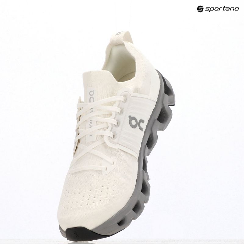 Herren Laufschuhe On Running Cloudswift 4 elfenbein/legierung 9