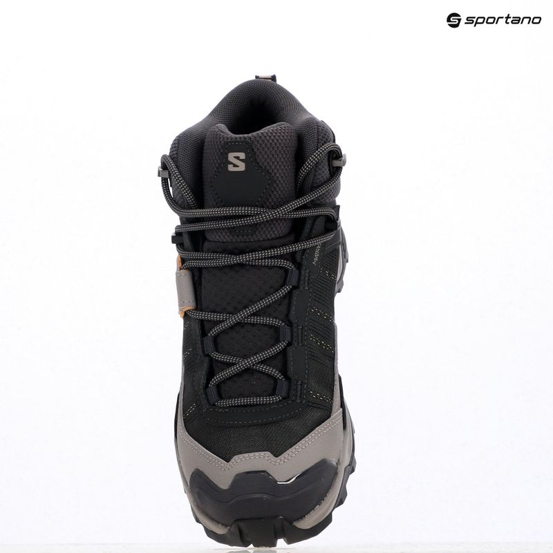 Damen-Trekking-Stiefel Salomon X Ultra 5 MID GTX neun Eisen / Möwe / weichen Ton 10