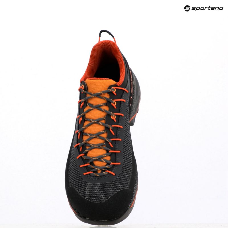 Approach-Schuhe Herren La Sportiva TX4 Evo ST carbon/mountain red 5