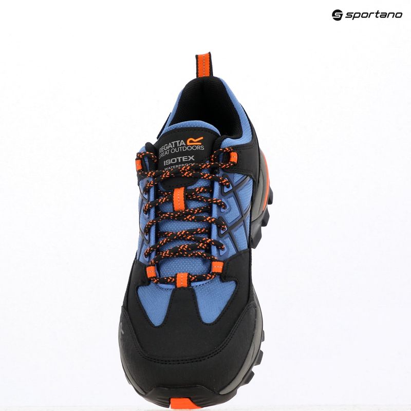 REGATTA Herren-Trekkingstiefel Samaris III Low olympisch blau/schwarz/tango 10