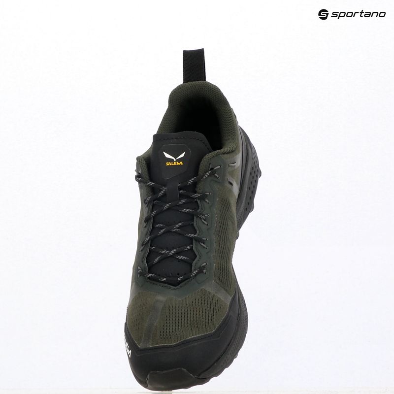 Salewa Pedroc Air Herren Wanderschuhe dunkel oliv / schwarz 16