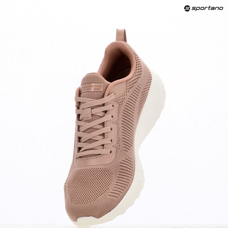 Schuhe Damen SKECHERS Bobs Squad Chaos Face Off blush pink 15