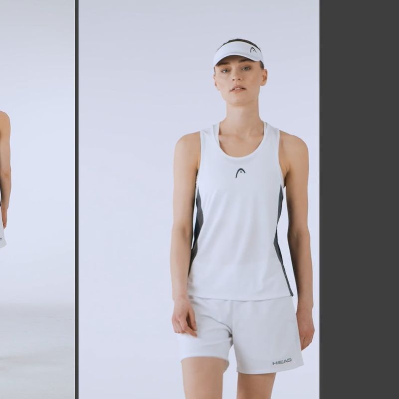 Tennis Tank Top  Damen HEAD Club 25 Tech Tank Top W white 5