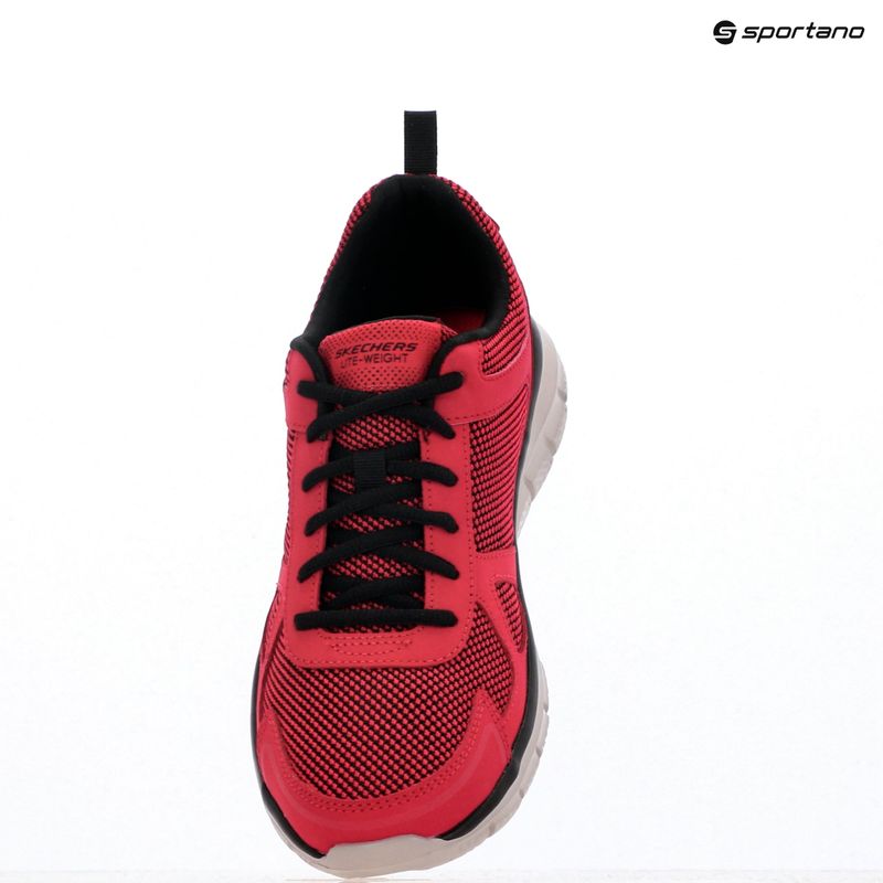 SKECHERS Track Bucolo rot/schwarz Herren Trainingsschuhe 14