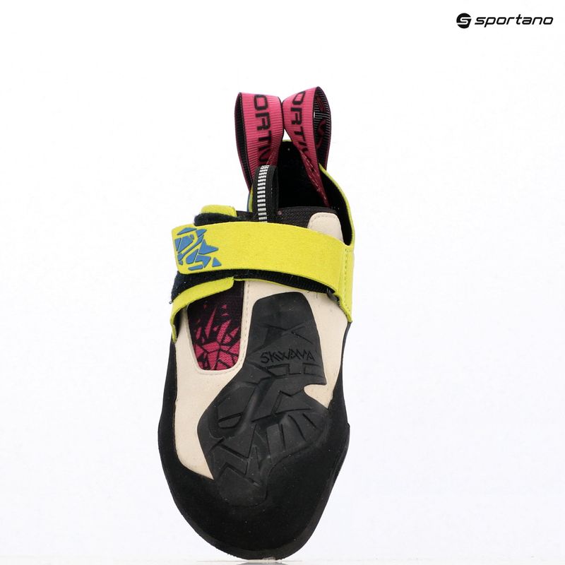 Kletterschuhe Damen La Sportiva Skwama apple green/cobalt blue 13