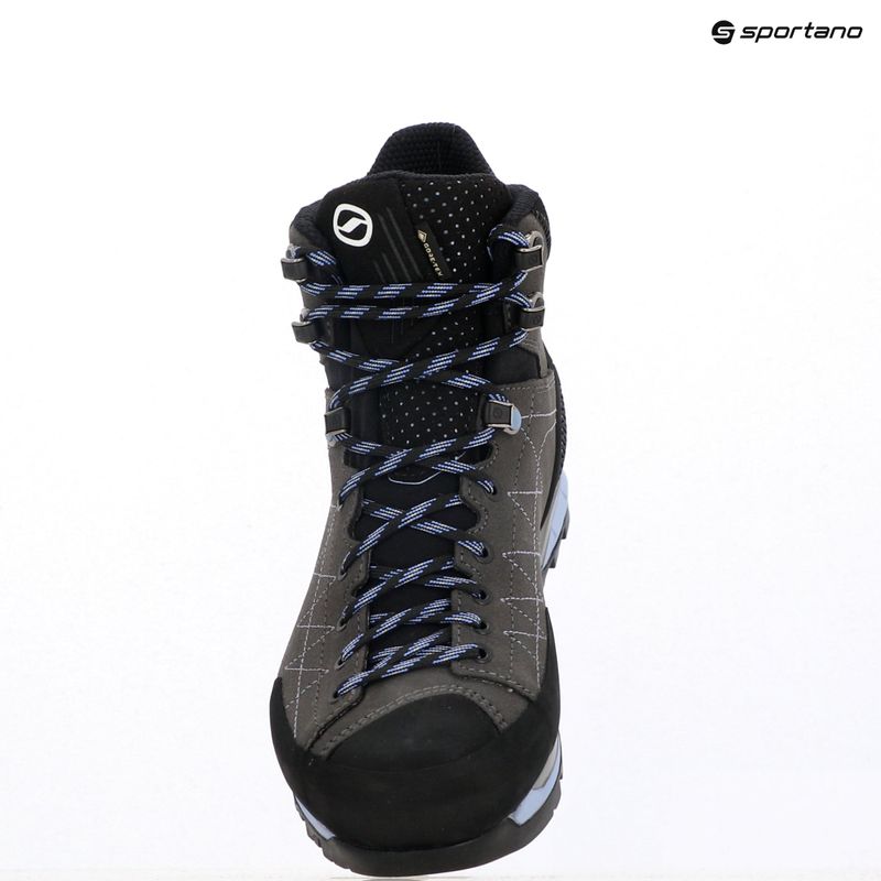 Damen-Trekkingschuhe SCARPA Zodiac TRK GTX anthracite/lavender 9