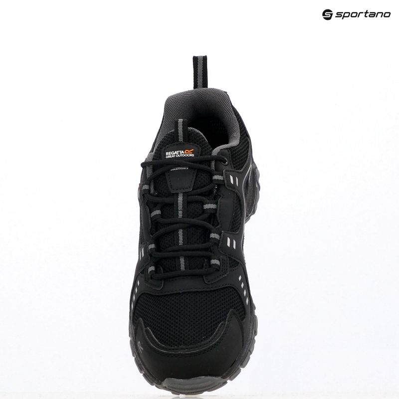 Regatta Vendeavour Low Herren-Trekkingstiefel schwarz/granit 10