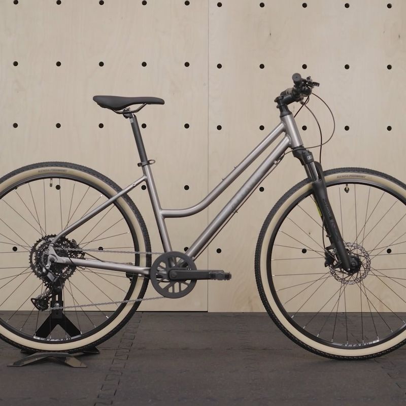Damen Crossrad ATTABO SANO 4.0 28" grau 16