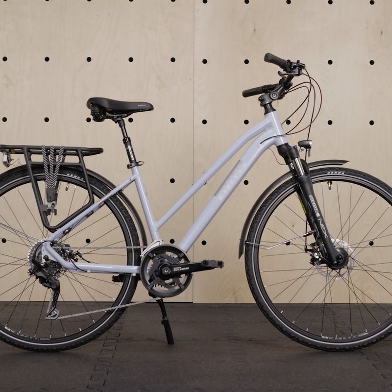 Damen-Trekkingrad ATTABO SPATE 2.0 28" weiß 25
