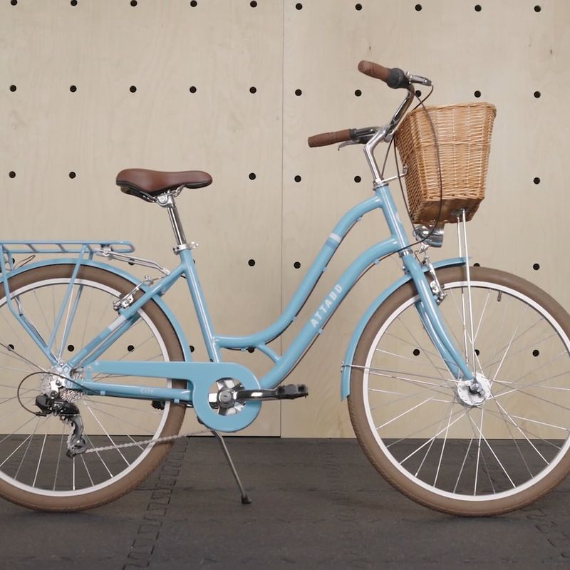 Damen Stadt Fahrrad ATTABO CITY 28" blau 18