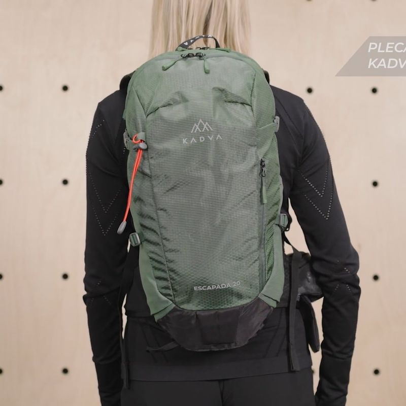 KADVA Escapada 20 l Wanderrucksack schwarz 25