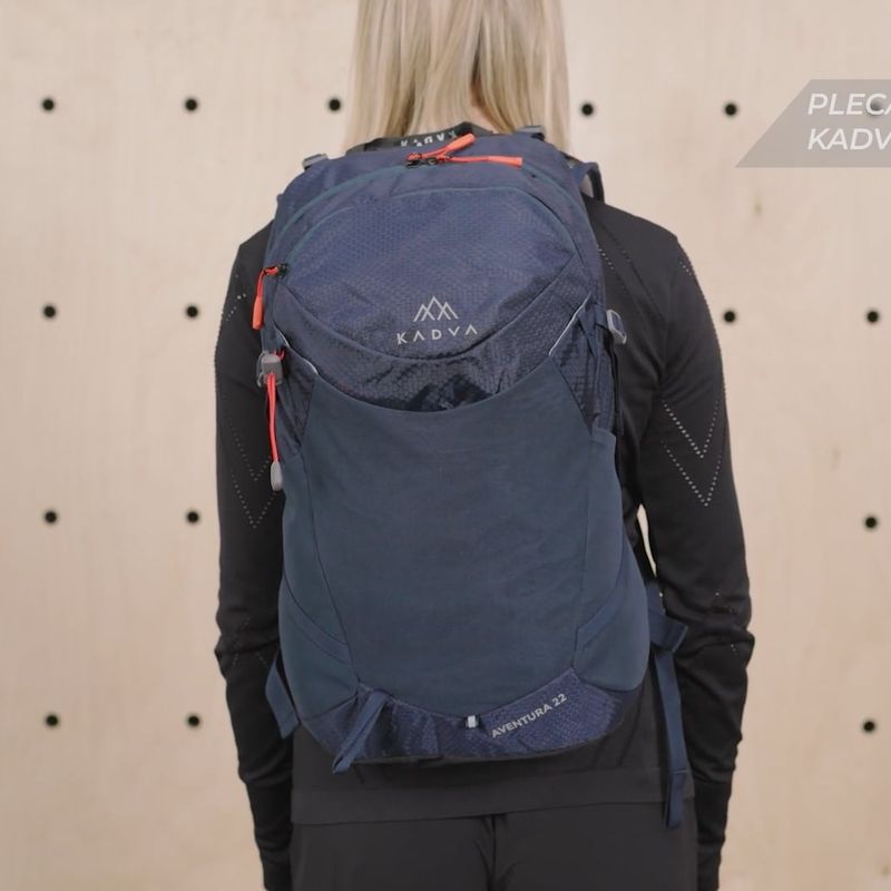 KADVA Aventura 22 l Wanderrucksack stahlblau 34