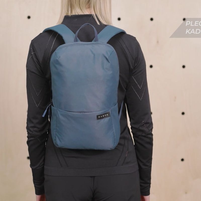 KADVA CityQuest 9 l grüner Stadtrucksack 11