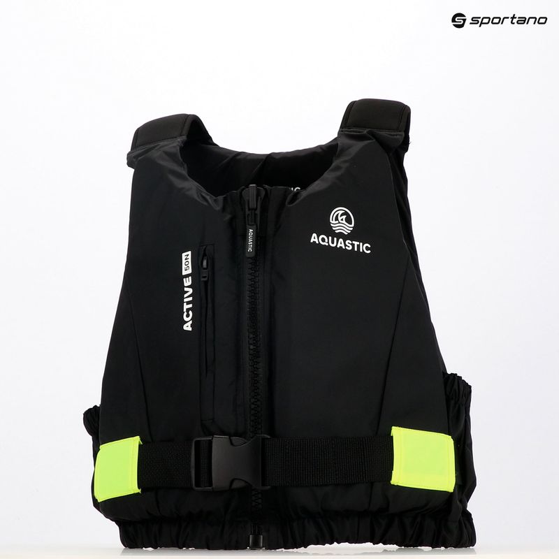 AQUASTIC Active 50N Sicherungsweste schwarz 12