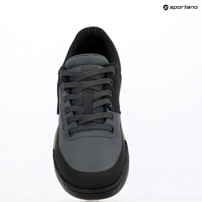 Herren Plateau-Radschuhe adidas FIVE TEN Freerider Pro Canvas grau sechs/silberner Kiesel/schwarz 9