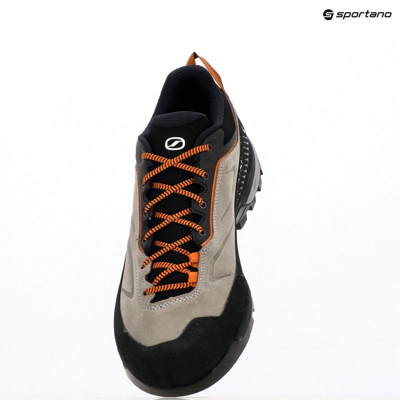 Herren SCARPA Rapid XT Approach-Schuh taupe/rust orange 12