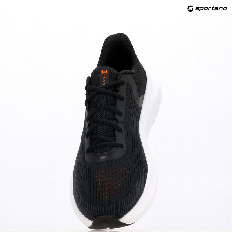 Laufschuhe Herren Under Armour Charged Rogue 5 black/black/blaze orange 11