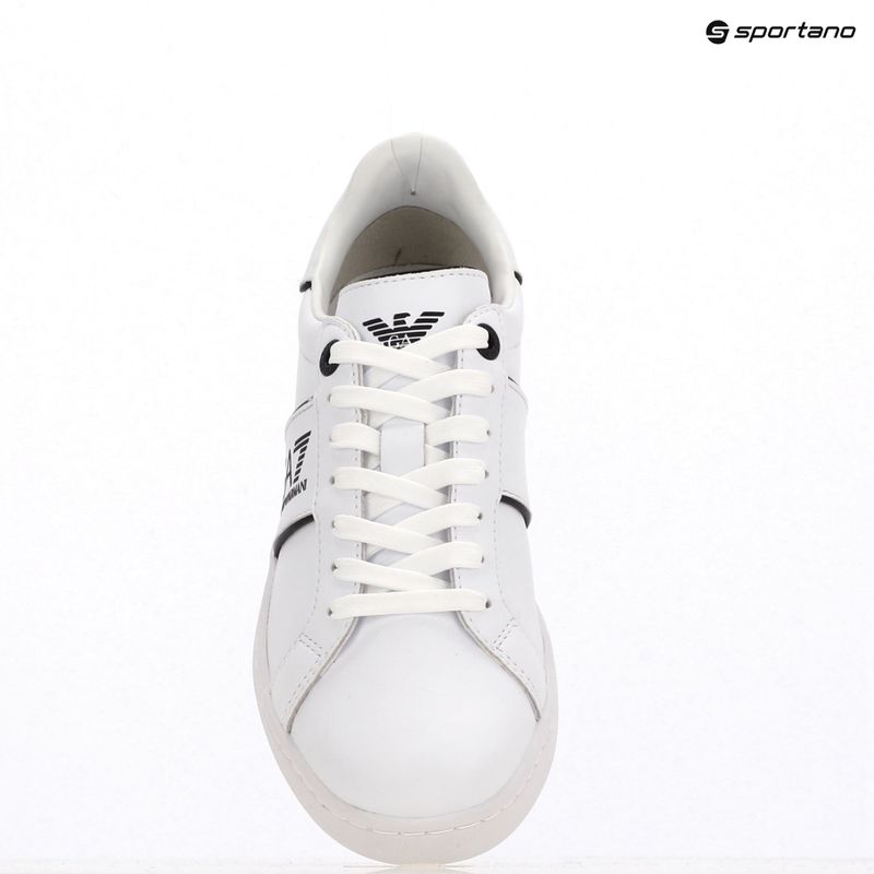 EA7 Emporio Armani Classic Logo weiß/schwarz Schuhe 12