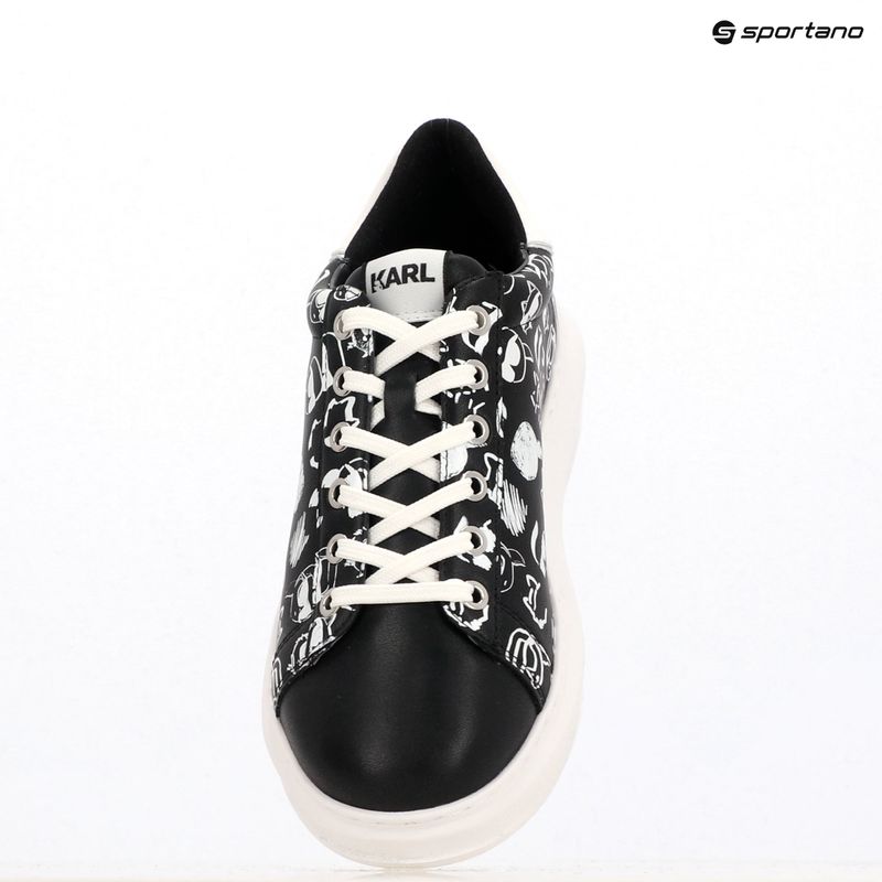 Schuhe Damen KARL LAGERFELD Kapri Twin Nft Graffiti black/white leather 15