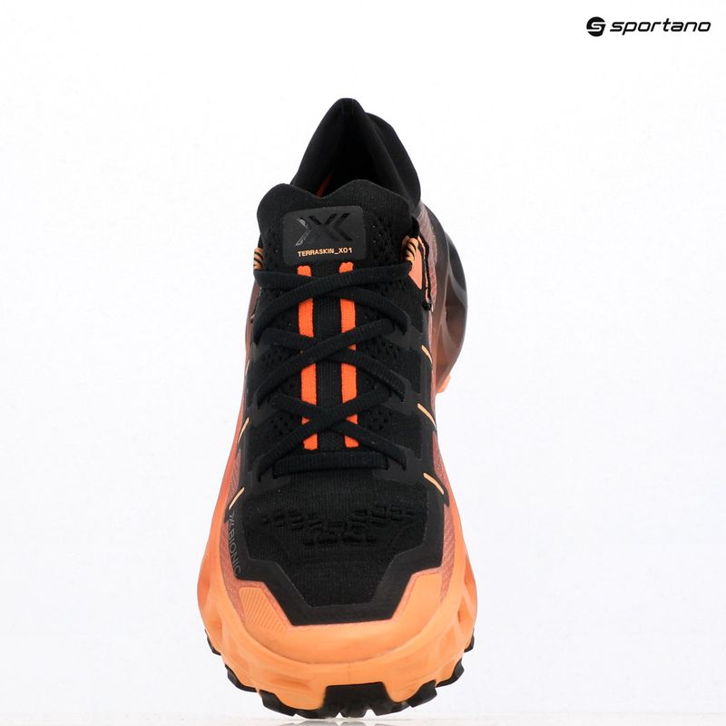 X-Bionic Terraskin X01 x schwarz/dunkler Pfirsich/frischer Pfirsich Laufschuh 14