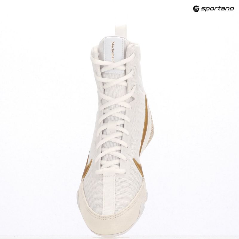Boxschuhe Nike Machomai 3 white/metallic gold 9