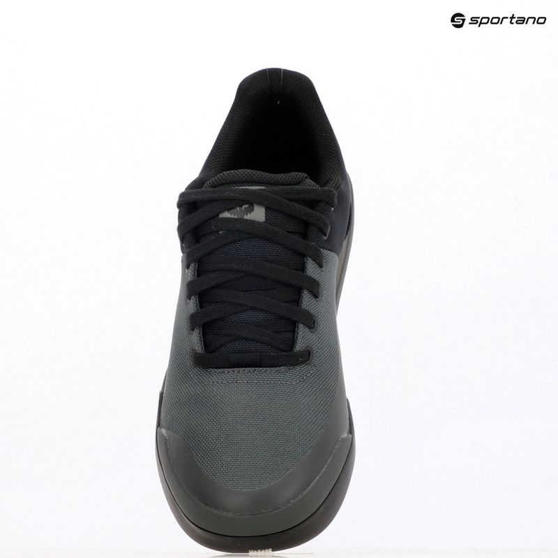 Männer Plattform Radfahren Schuhe Fox Racing Union Canvas dunklen Schatten grau 9