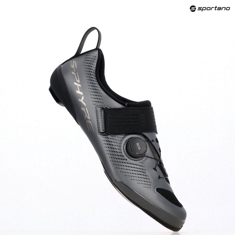 Rennradschuhe Herren Shimano SH-TR903 matte gunmetal 9