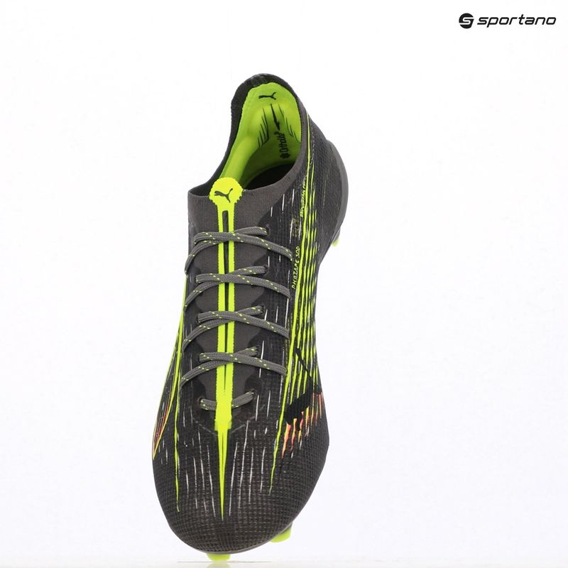 Fußballschuhe Herren PUMA Ultra 5 Ultimate FG matte aged silver/yellow alert/sun struck 9