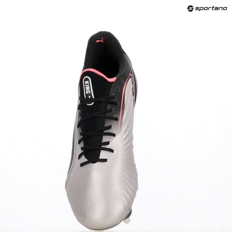 Fußballschuhe Herren PUMA King Ultimate MxSG puma silver/puma black/sun struck/puma white 9