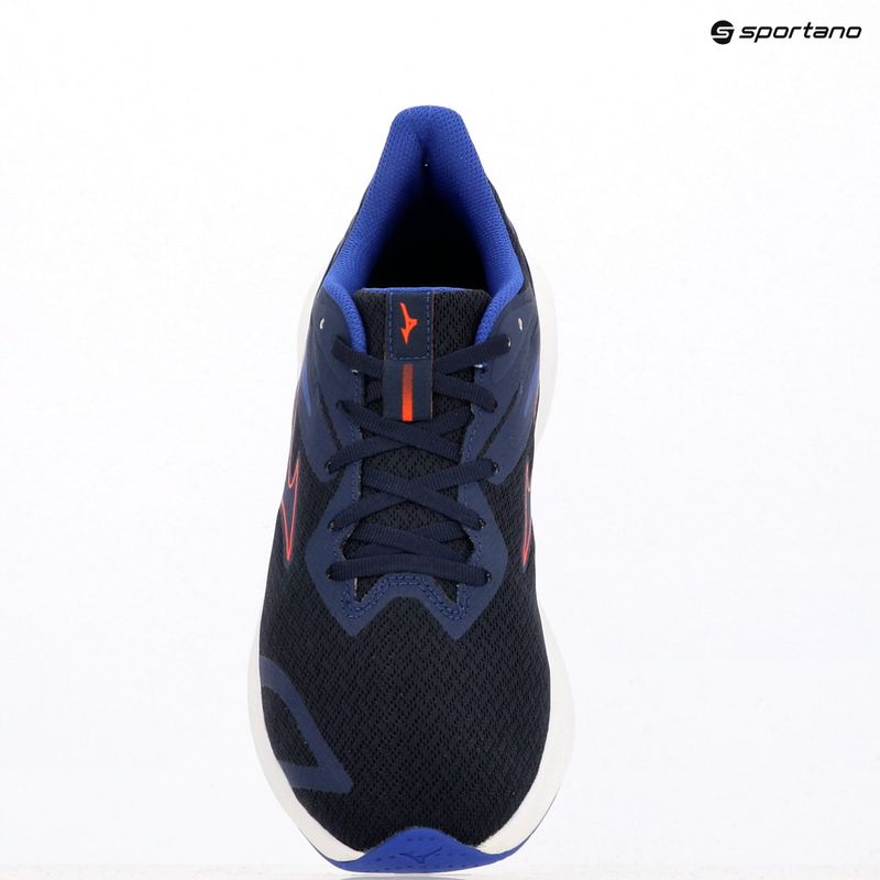 Mizuno Enerzy Runnerz Laufschuh peacoat/ignition red/reflection blue 9