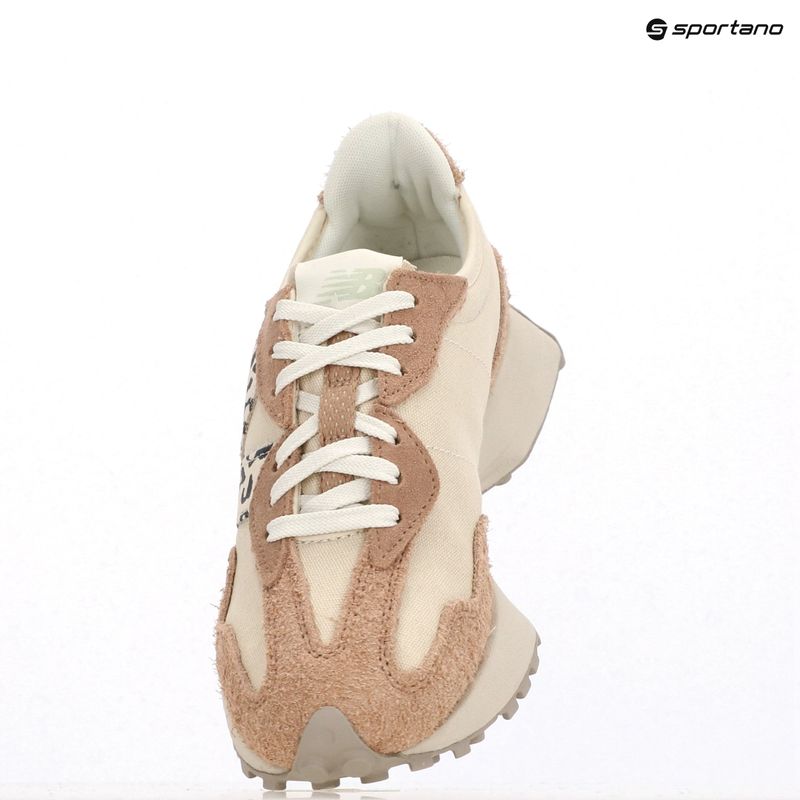 New Balance Damen Schuhe 327's V1 flach taupe/leinen leopard 11