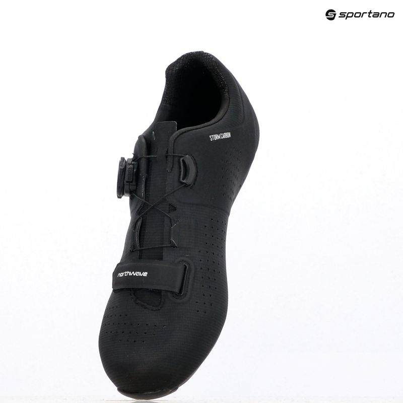 Northwave Storm Carbon schwarz/weiss Herren Rennradschuhe 9