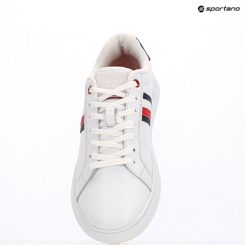 Tommy Hilfiger Herrenschuhe Essential Leder Cupsole weiß 9